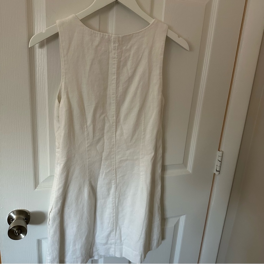 White Mini Dress - Picture 6 of 6